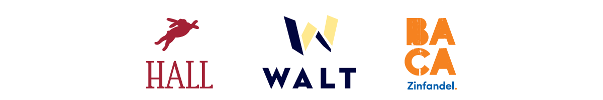 Cobranded Logo Header featuring HALL, WALT & BACA Wines image